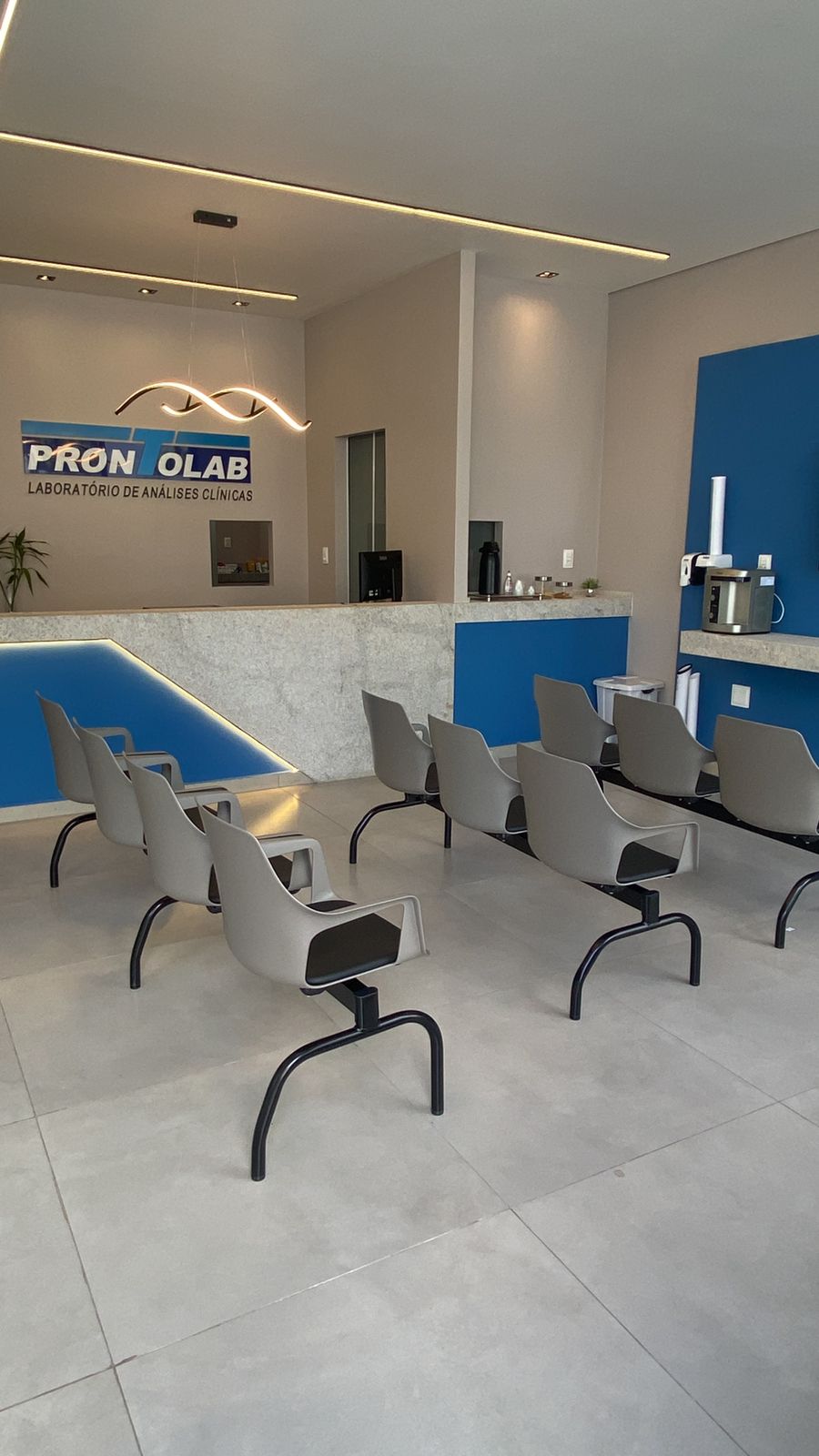 Recepção Prontolab